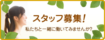スタッフ募集